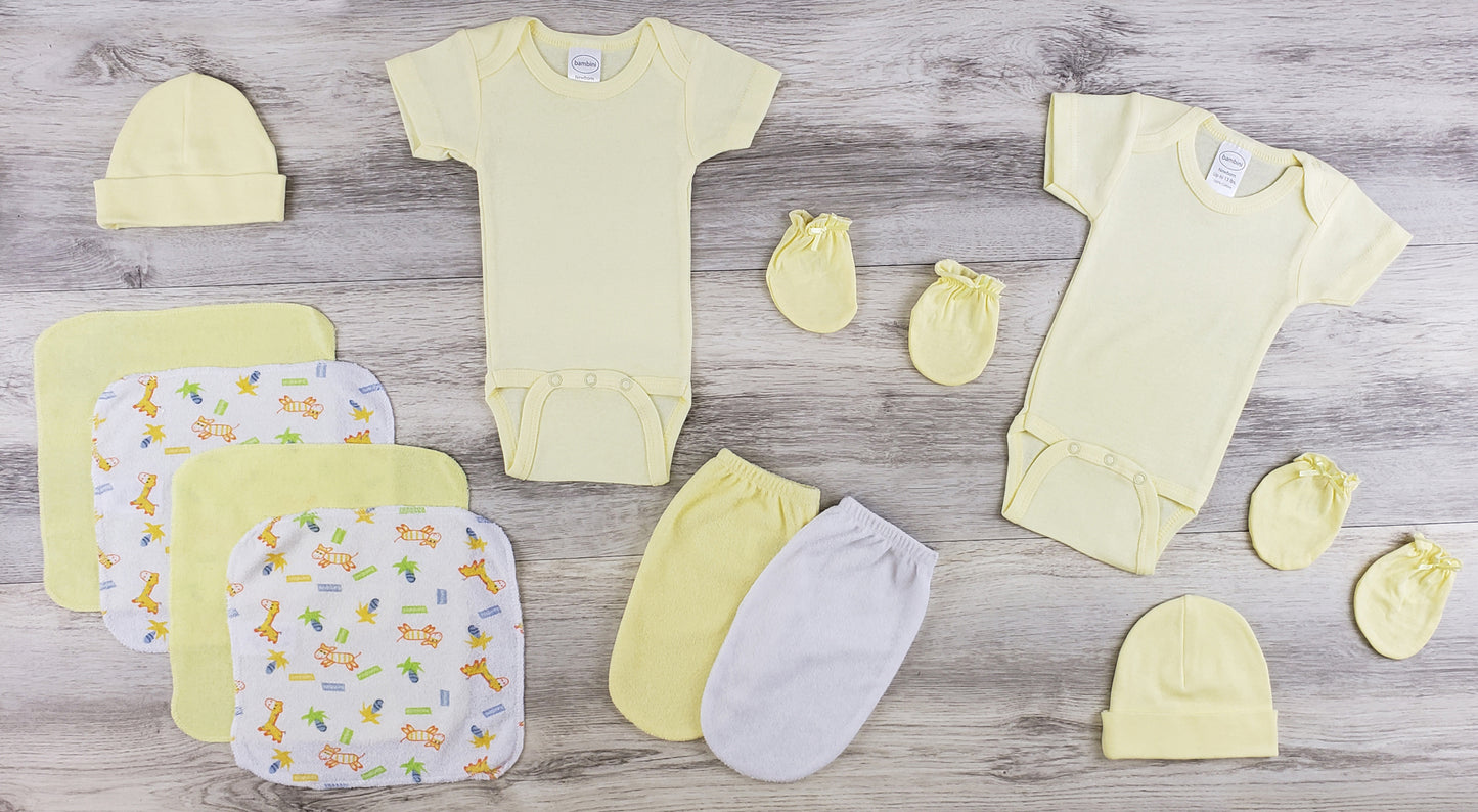 Bambini Onezie, Bath Mittens, Hats and Mittens